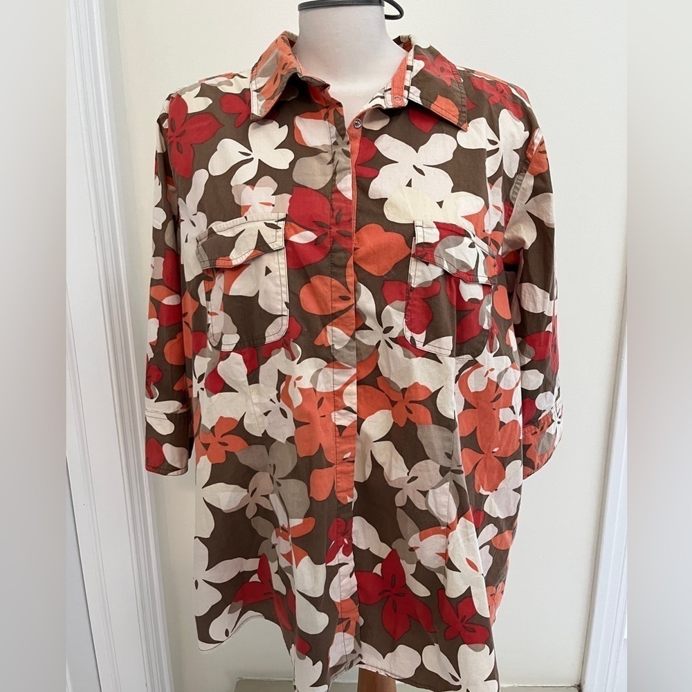 Cotton Ginny ladies blouse size medium